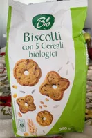Biscotti con 5 cereali biologici