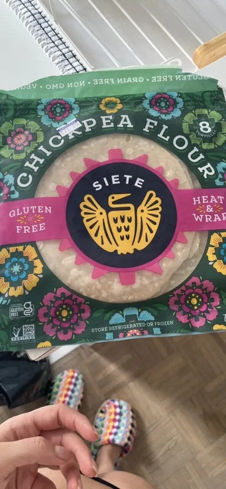 Chickpea Flour Tortilla
