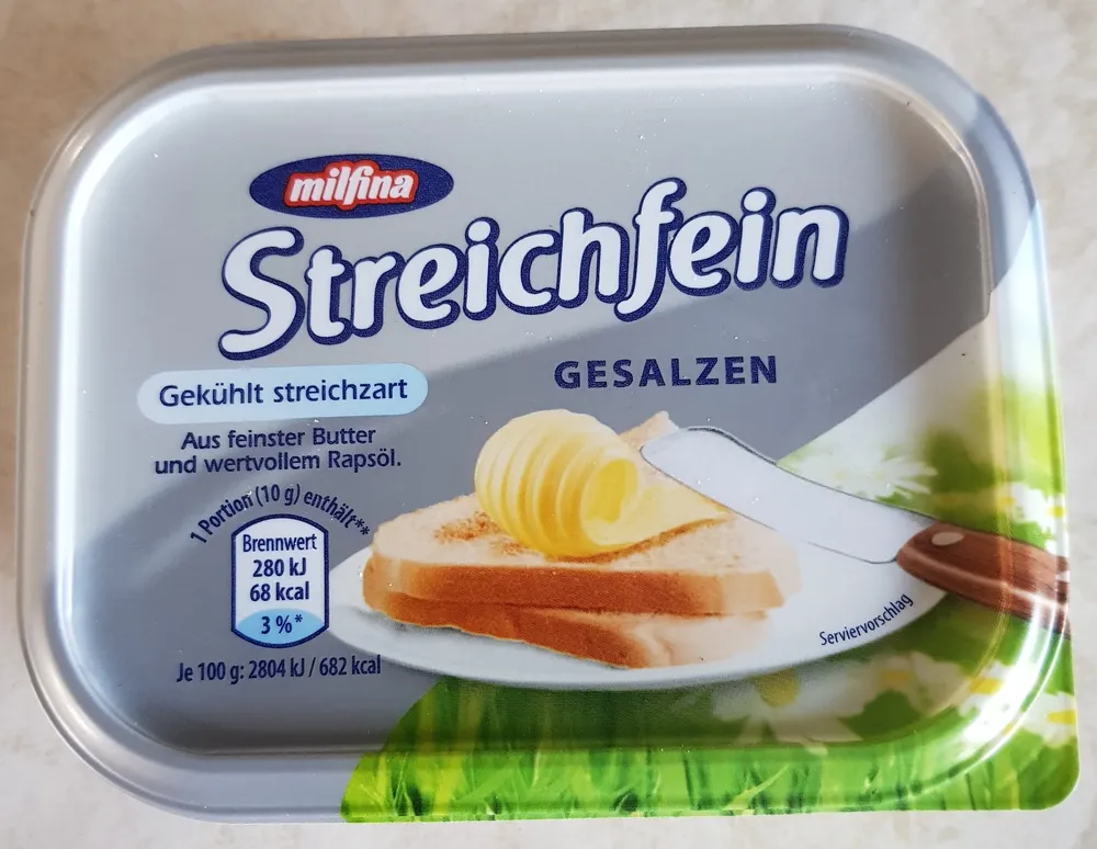 Milfina Streichfein gesalzen
