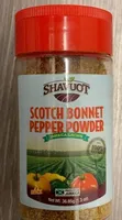 Jamaican scotch bonnet pepper powder