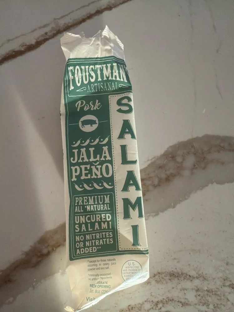 Jalapeño Uncured Salami