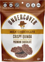 CHOCOLATE QUINOA CRISPS MILK CHOCOLATE