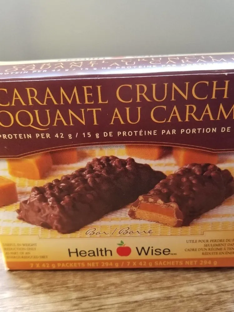 Croquant au caramel Health Wise