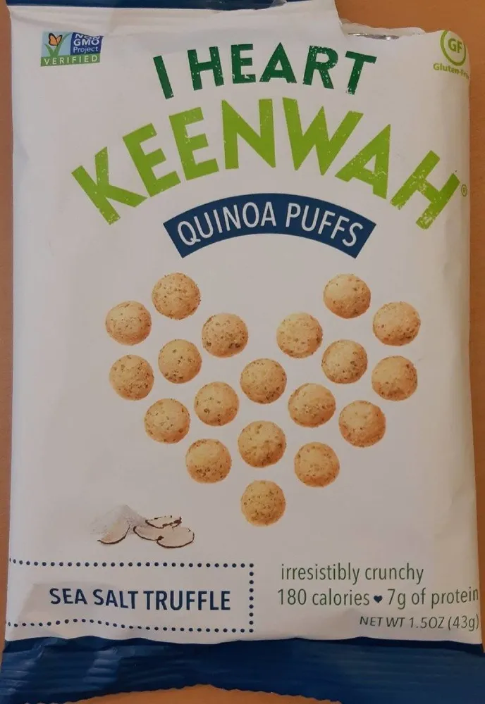 Quinoa puffs