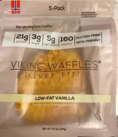 Viking Waffles Low-Fat Vanilla