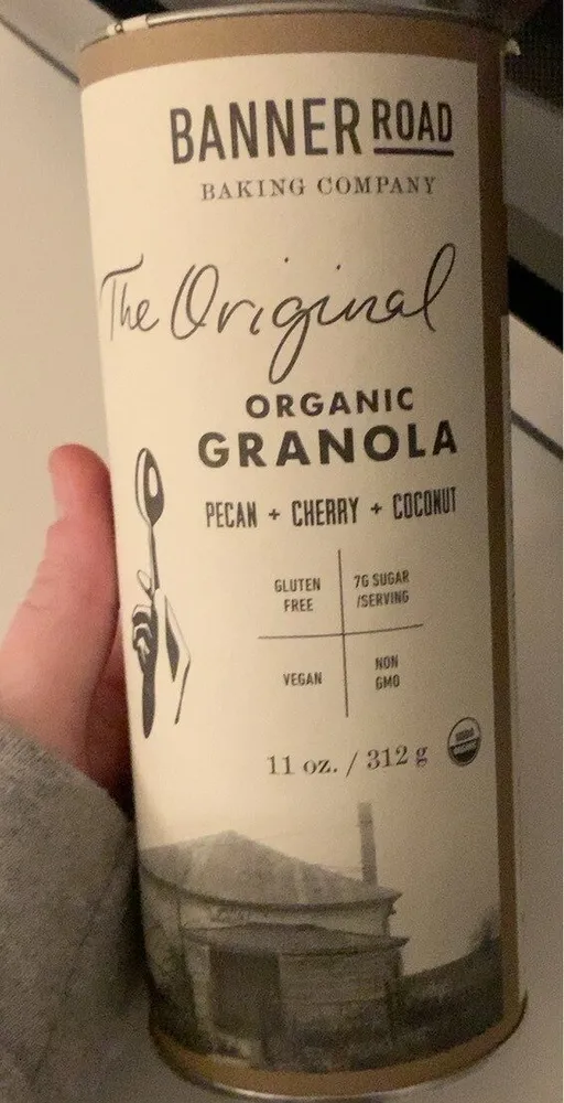 Banner Road - The Original Organic Granola (Pecan, Cherry, Coconut), 11oz (312g)