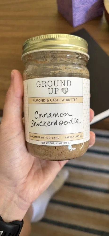 Cinnamon Snickerdoodle Almond & Cashew Butter