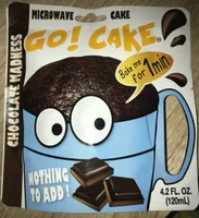 Go! Cake Cake Batter, Chocolate Madness, 4.2 Oz Pouch