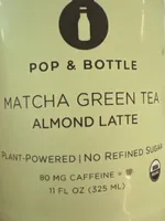 MATCHA GREEN TEA ALMOND LATTE
