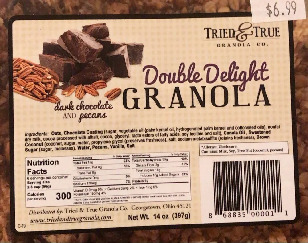 Double delight granola