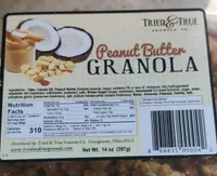 Peanut butter granola