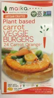 Maika, Veggie Burger, Carrot Orange