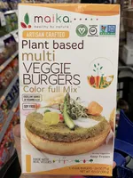 Maika, Color Full Mix Multi Veggie Burgers