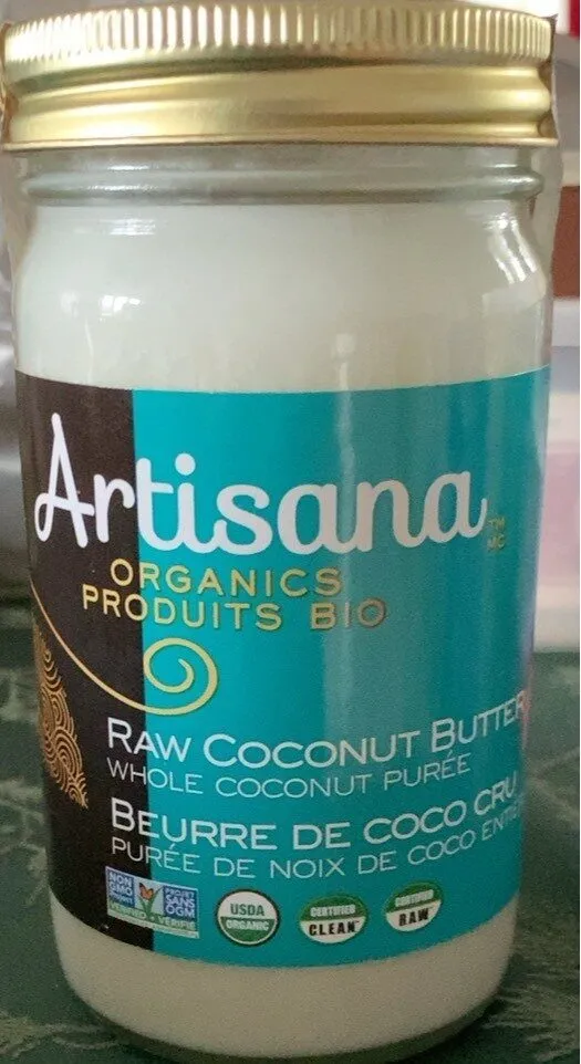 Beurre de coco cru