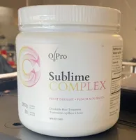 Sublime complex
