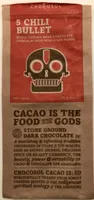5 Chili Bullet Stone Ground Dark Chocolate