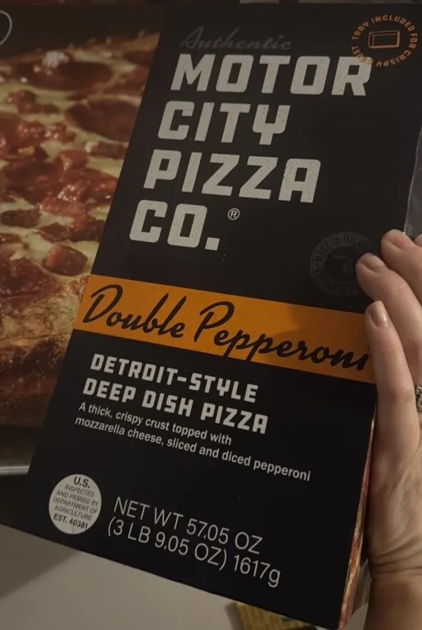 Double Pepperoni Detroit-Style Deep Dish Pizza