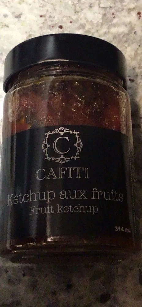 Ketchup aux fruits