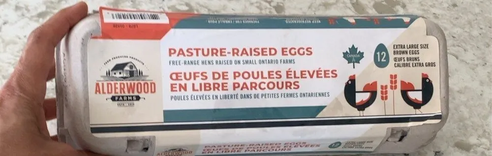 Pasture raised eggs