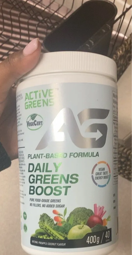 Daily greens boost