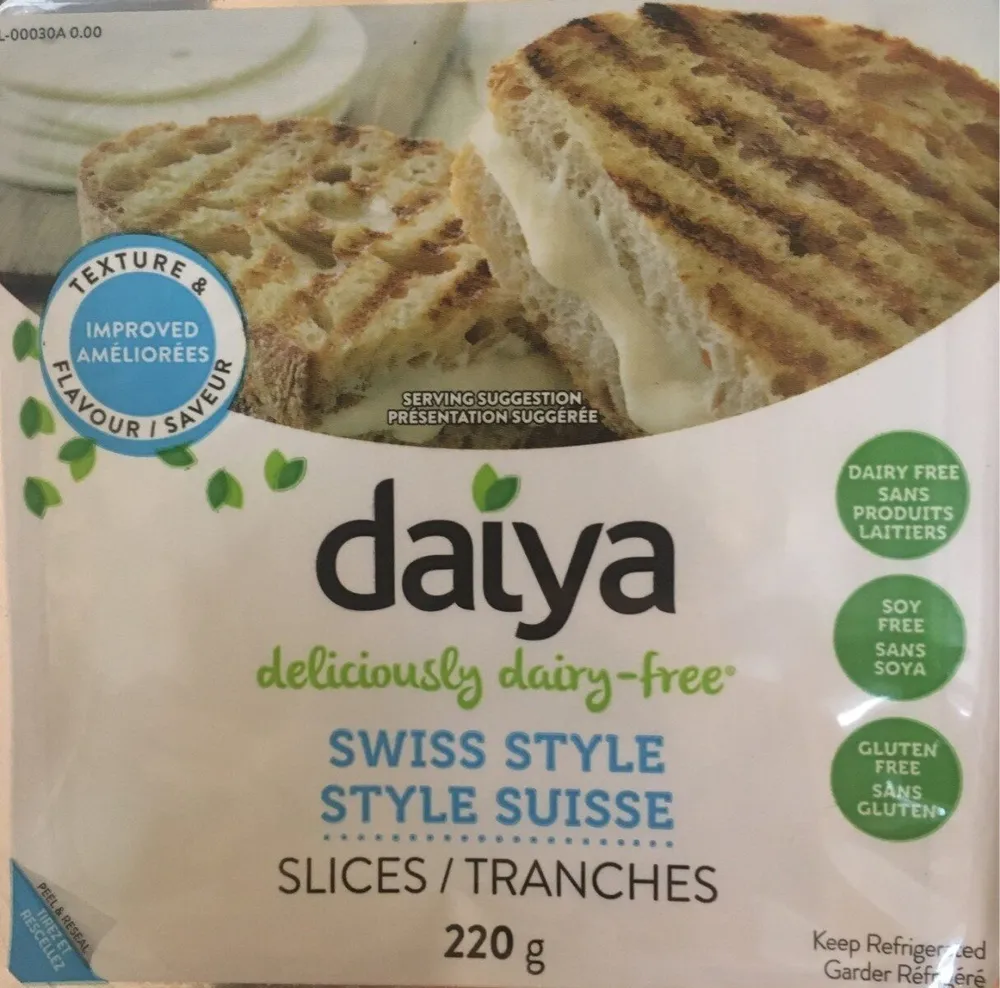 Dairy-Free Swiss Slices