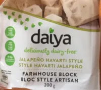 Dairy-Free Jalapeno Havarti Block