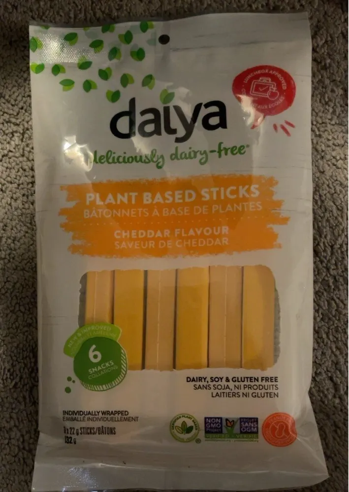 Dairy-Free Cheddar Sticks