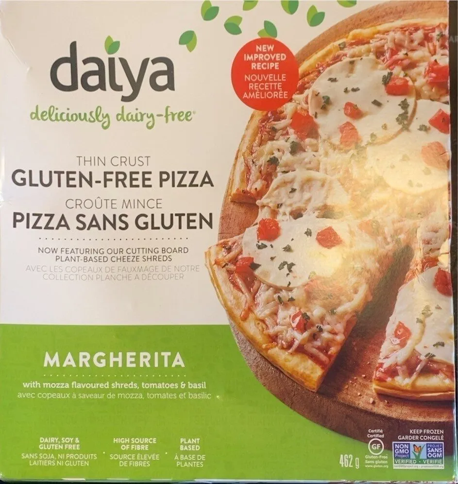 Margherita Gluten free pizza