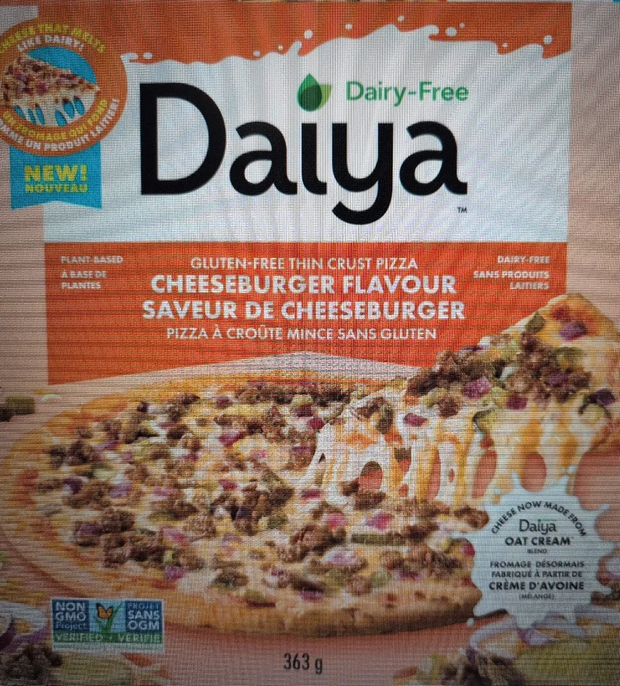 Gluten-Free Thin Crust Pizza, Cheeseburger Flavour