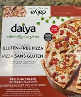 Daiya Bbq Plant-based Chicken Flavour GF Pizza