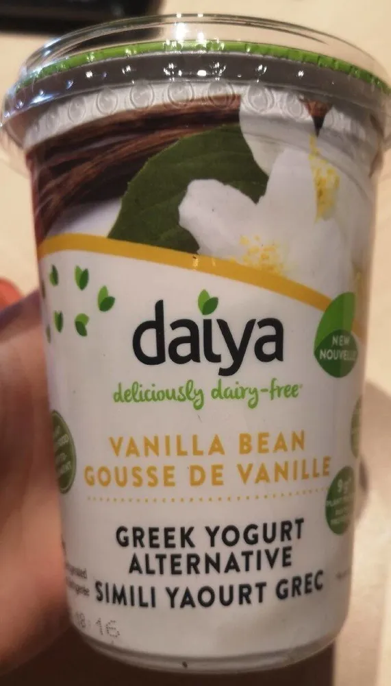 Greek yogurt dairy free vanilla