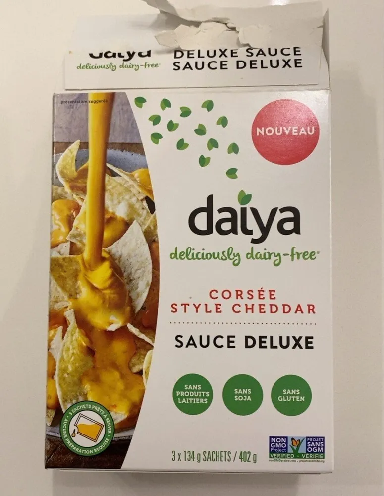 Dairy-Free Zesty Cheddar Cheese Sauce
