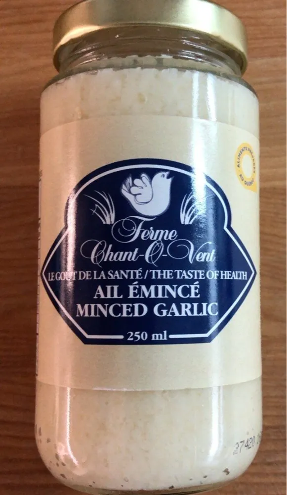 Ail émincé