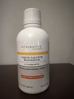Liquid Calcium Magnesium 2:1 Ca/mg Ratio Orange-vanilla Flavored