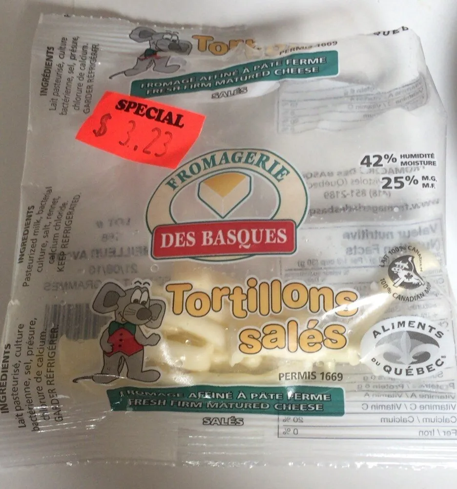 Tortillons salés