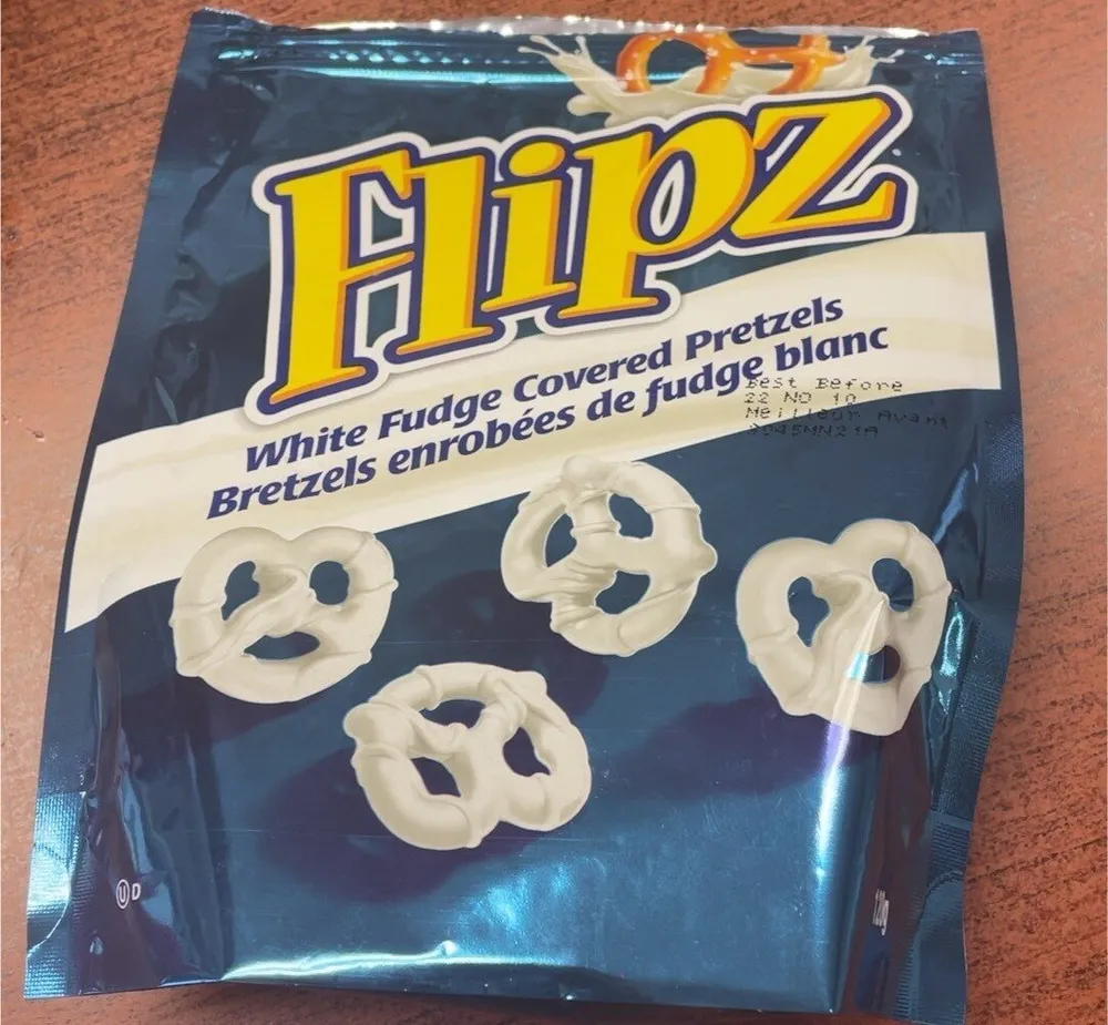 White Fudge Covered Pretzels
