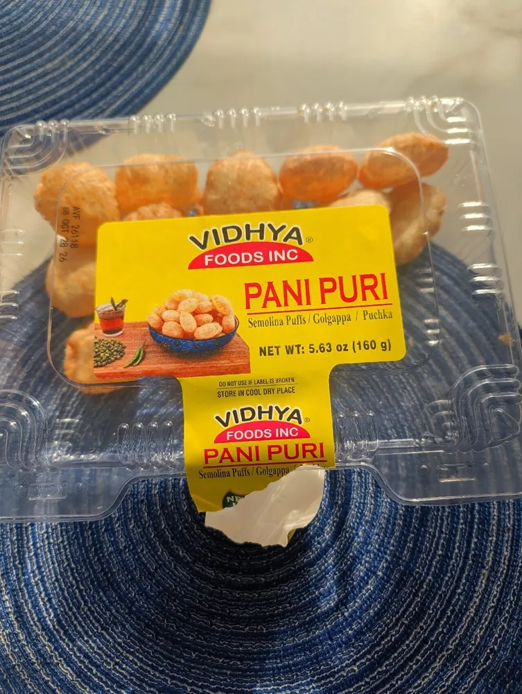Pani puri (sooji)