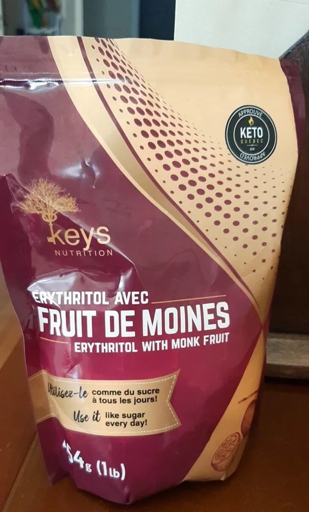 Érythritol avec fruit de moines