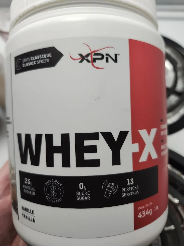 Whey-X vanille