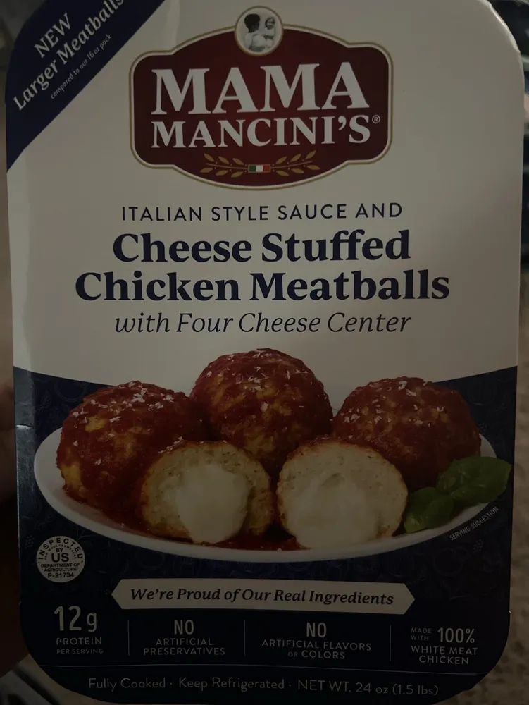 Cheese Stuffed Meatballs