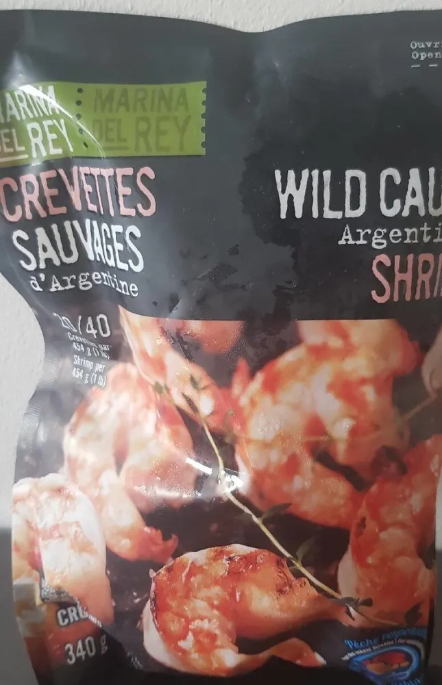 CREVETTES SAUVAGES d'Argentine