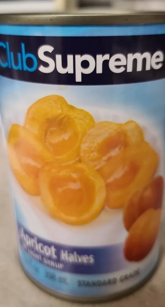 Apricot halves