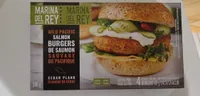 Burger de saumon sauvage du pacifique