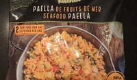 Paella de fruits de mer