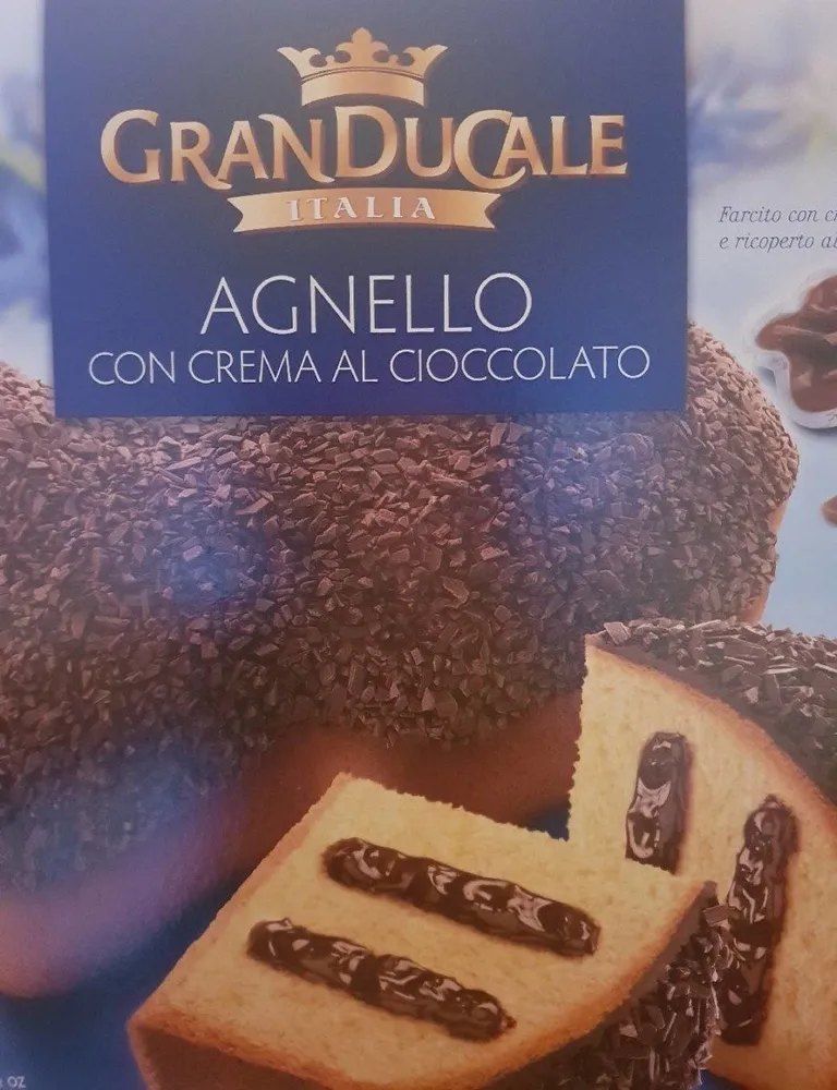 Agneau à la crème de chocolat