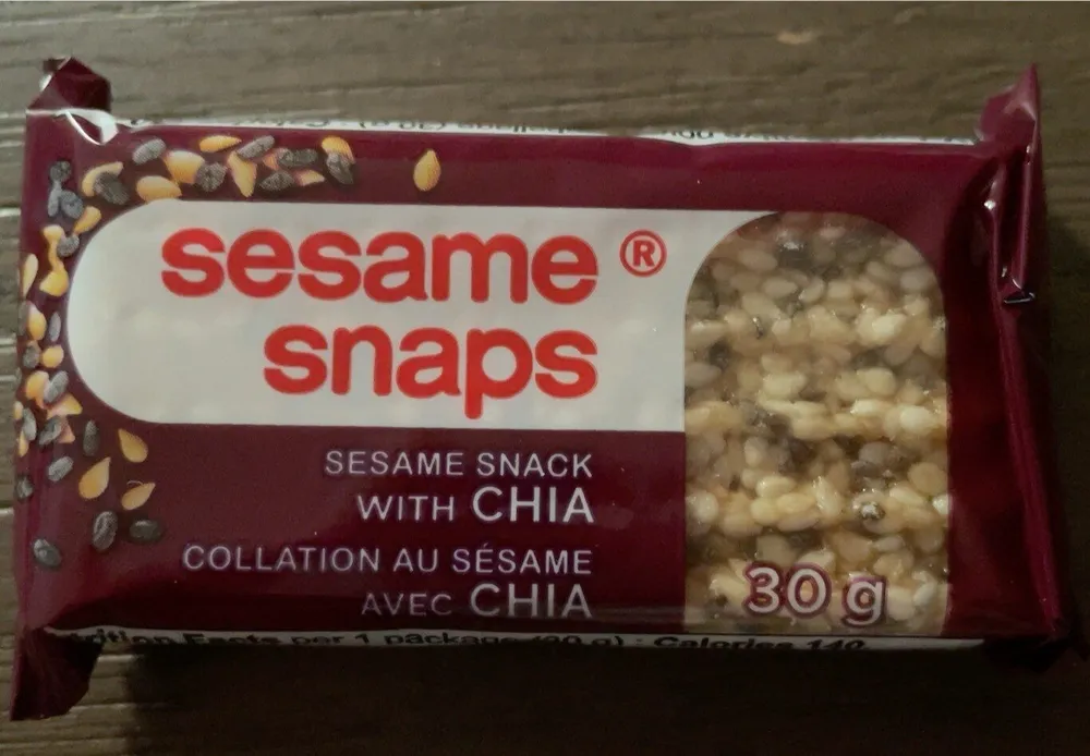Sesame Snack with Chia