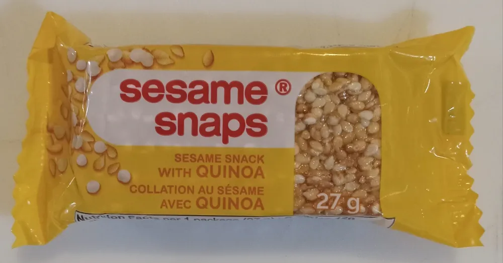 Sesame Snack with Quinoa