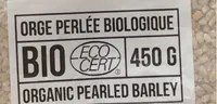 Orge perlee biologique