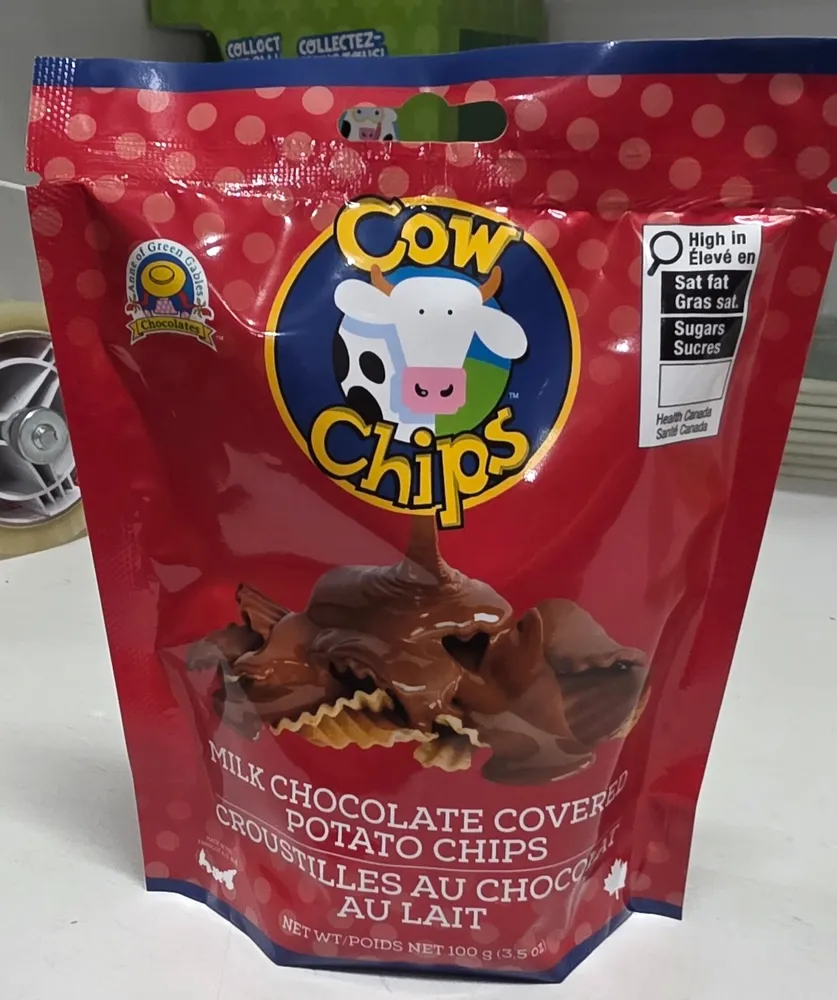 Milk Chocolate Covered Potato Chips