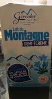 Lait de montagne demi ecreme